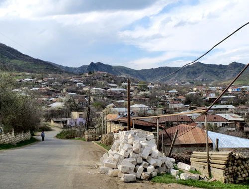 Chartar village of Martuninsky District, Nagorno-Karabakh, April 2014. Photo by Alvard Grigoryan for the ‘Caucasian Knot’. Chartar village of Martuninsky District, Nagorno-Karabakh, April 2014. Photo by Alvard Grigoryan for the ‘Caucasian Knot’.