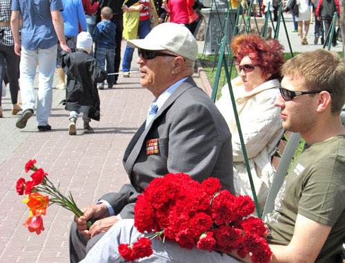 Victory Day in Volgograd, May 9, 2014. Photo by Vyacheslav Yaschenko for the ‘Caucasian Knot’. Victory Day in Volgograd, May 9, 2014. Photo by Vyacheslav Yaschenko for the ‘Caucasian Knot’.