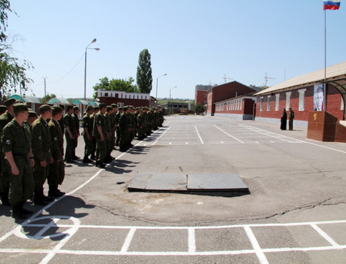 Oath ceremony in military unit in Novocherkassk. Photo: http://rostoveparhia.ru Oath ceremony in military unit in Novocherkassk. Photo: http://rostoveparhia.ru