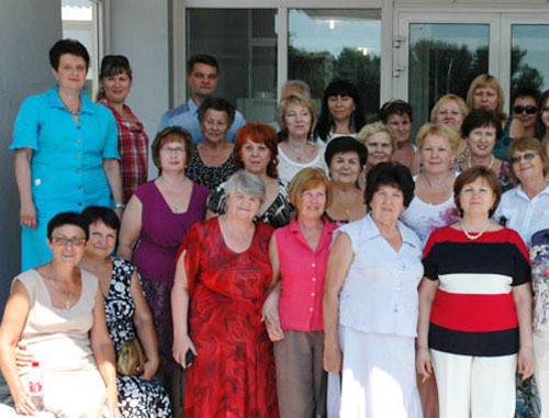 "Union of Don Women" members at the conference in Rostov-on-Don, July 2013. Photo: "Union of Don Women", www.donwomen.ru "Union of Don Women" members at the conference in Rostov-on-Don, July 2013. Photo: "Union of Don Women", www.donwomen.ru