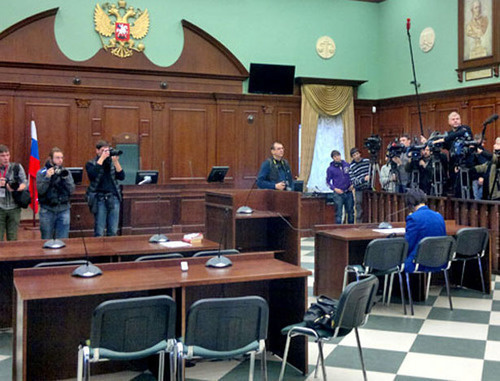 At the Moscow City Court session. Photo by the ‘Caucasian Knot’ correspondent. At the Moscow City Court session. Photo by the ‘Caucasian Knot’ correspondent.