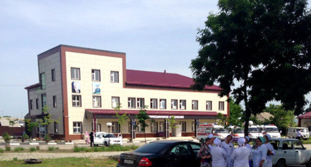 Kurchaloyevsky District Central Hospital. Chechnya, May 2014. Photo by Magomed Magomedov for the "Caucasian Knot" Kurchaloyevsky District Central Hospital. Chechnya, May 2014. Photo by Magomed Magomedov for the "Caucasian Knot"