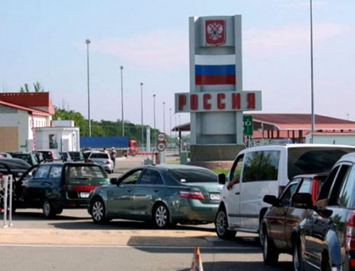 On the border of Rostov Region and Ukraine. Photo http://bloknot-rostov.ru/ On the border of Rostov Region and Ukraine. Photo http://bloknot-rostov.ru/