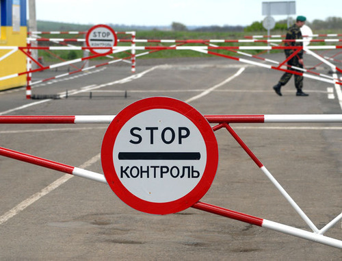 Lightweight access point in Rostov Region on the border with Ukraine. Photo by Filipp Ivaschenko for the "Caucasian Knot" Lightweight access point in Rostov Region on the border with Ukraine. Photo by Filipp Ivaschenko for the "Caucasian Knot"