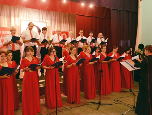 State Chorus of Dagestan. Photo: Ministry of Culture of the Republic of Dagestan, minkultrd.ru State Chorus of Dagestan. Photo: Ministry of Culture of the Republic of Dagestan, minkultrd.ru