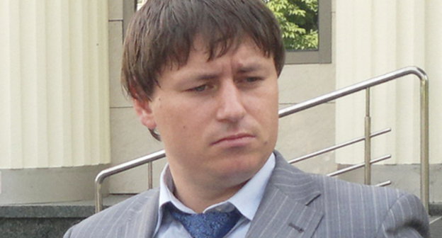 Alexei Mikhalchik, advocate of Sergey Khadjikurbanov, June 2013. Photo by the ‘Caucasian Knot’. Alexei Mikhalchik, advocate of Sergey Khadjikurbanov, June 2013. Photo by the ‘Caucasian Knot’.