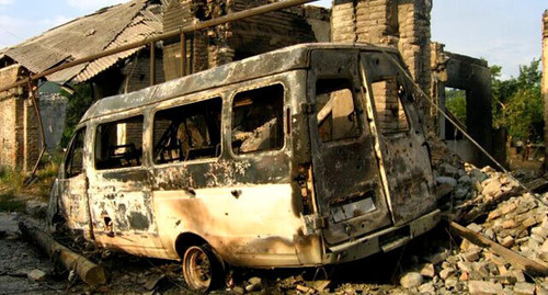 Tskhinval after war in August 2008. Photo: Yana Amelina, http://ru.wikipedia.org/ Tskhinval after war in August 2008. Photo: Yana Amelina, http://ru.wikipedia.org/
