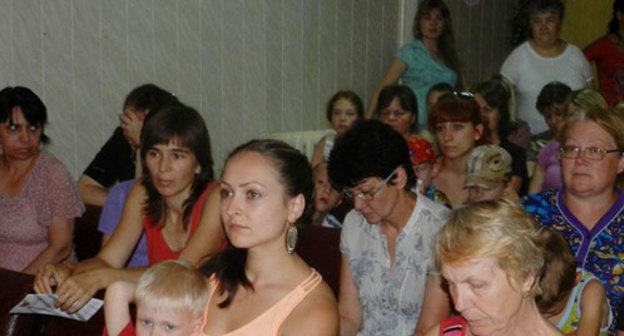 Ukrainian refugees accommodated at TAC "Volzhsky". Volgograd Region, June 17, 2014. Photo by Tatyana Filimonova for the "Caucasian Knot" Ukrainian refugees accommodated at TAC "Volzhsky". Volgograd Region, June 17, 2014. Photo by Tatyana Filimonova for the "Caucasian Knot"