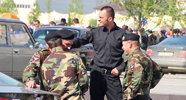 Law enforcement officers of Chechnya. Photo by Magomed Magomedov for the ‘Caucasian Knot’. Law enforcement officers of Chechnya. Photo by Magomed Magomedov for the ‘Caucasian Knot’.