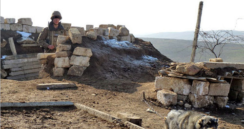 A military unit in Nagorno-Karabakh. Photo by Alvard Grigoryan for the "Caucasian Knot" A military unit in Nagorno-Karabakh. Photo by Alvard Grigoryan for the "Caucasian Knot"