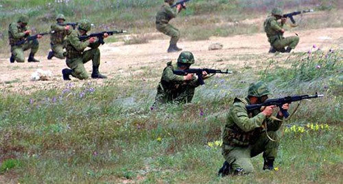 Russia Army exercises. Photo: http://www.stavropolye.tv/sfdnews/view/69841 Russia Army exercises. Photo: http://www.stavropolye.tv/sfdnews/view/69841