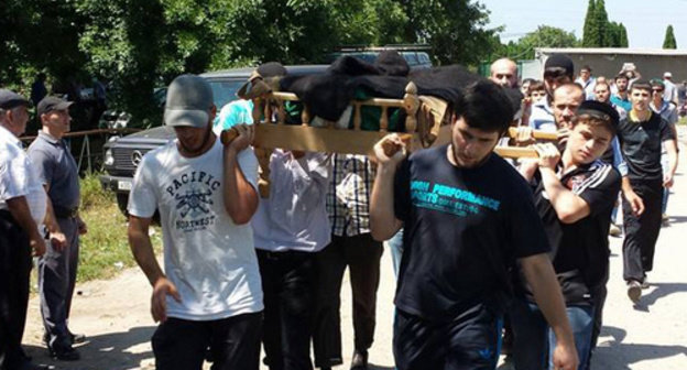 Timur Kuashev's funeral. Nalchik, Volny Aul, August 2, 2014. Photo by Abdulla Duduev, https://www.facebook.com/abdulla.duduev Timur Kuashev's funeral. Nalchik, Volny Aul, August 2, 2014. Photo by Abdulla Duduev, https://www.facebook.com/abdulla.duduev