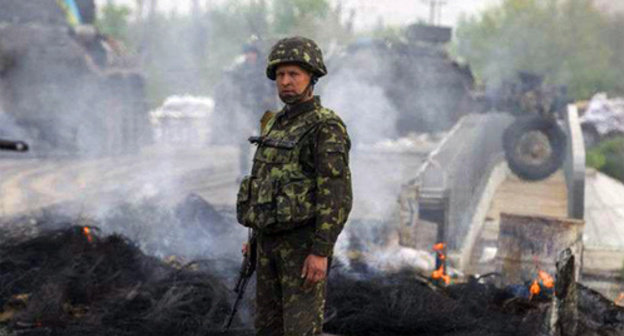 Soldier of the Ukrainian Army. Photo: http://www.62.ua/article/568783 Soldier of the Ukrainian Army. Photo: http://www.62.ua/article/568783