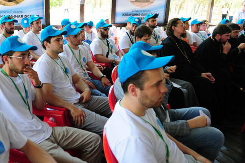 Participants of the 1st International Interreligious Youth Forum, Dagestan, Makhachkala, August 4, 2014. Photo: press-service of the head and government of the Republic of Dagestan. Participants of the 1st International Interreligious Youth Forum, Dagestan, Makhachkala, August 4, 2014. Photo: press-service of the head and government of the Republic of Dagestan.