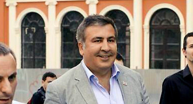 Former Georgian President Mikhail Saakashvili. Photo from personal Facebook account, http://www.facebook.com/SaakashviliMikheil/photos/pb.260603653970023.-2207520000.1407240470./779917582038625/?type=3&theatre Former Georgian President Mikhail Saakashvili. Photo from personal Facebook account, http://www.facebook.com/SaakashviliMikheil/photos/pb.260603653970023.-2207520000.1407240470./779917582038625/?type=3&theatre