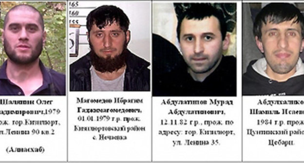 Alleged killers of the former head of the Kizilyurt GOVD Aitemir Salimgereev. Photo: website of Ministry of Interior for Dagestan, http://05.mvd.ru/news/item/2433660 Alleged killers of the former head of the Kizilyurt GOVD Aitemir Salimgereev. Photo: website of Ministry of Interior for Dagestan, http://05.mvd.ru/news/item/2433660