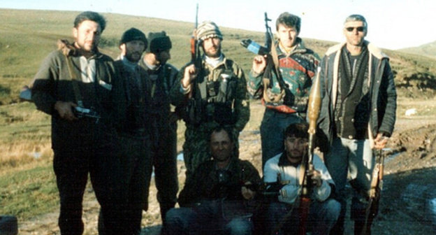 Andi militiamen, August 1999, Dagestan, Botlikh District. Photo: ‘Andi and Andiytsy.ru’ Project, adni05.ru Andi militiamen, August 1999, Dagestan, Botlikh District. Photo: ‘Andi and Andiytsy.ru’ Project, adni05.ru