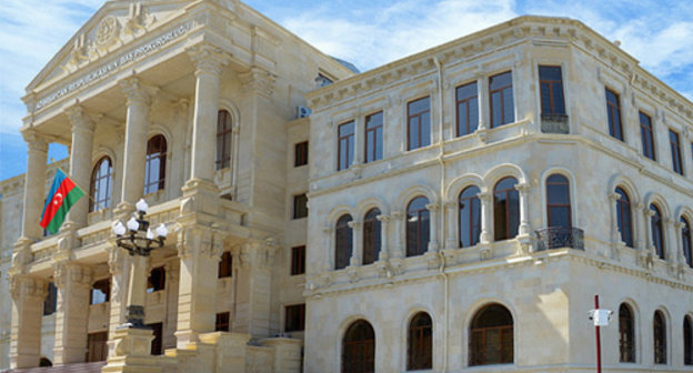 General Prosecutor's Office of Azerbaijan in Baku. Photo: General Prosecutor's Office of Azerbaijan, www.facebook.com/prokurorluq General Prosecutor's Office of Azerbaijan in Baku. Photo: General Prosecutor's Office of Azerbaijan, www.facebook.com/prokurorluq
