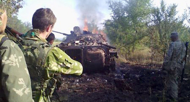 In the south of Donbas, August 2014. Photo http://dnr-news.com/stati/1926-o-situacii-na-yuzhnom-donbasse.html In the south of Donbas, August 2014. Photo http://dnr-news.com/stati/1926-o-situacii-na-yuzhnom-donbasse.html