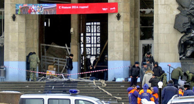Explosion in Volgograd at the railway station. December 29, 2013. Photo: Administration of Volgograd, ru.wikipedia.org Explosion in Volgograd at the railway station. December 29, 2013. Photo: Administration of Volgograd, ru.wikipedia.org