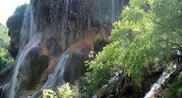 Gedmishkh Waterfall. Photo by Luisa Orazaeva for the ‘Caucasian Knot’. Gedmishkh Waterfall. Photo by Luisa Orazaeva for the ‘Caucasian Knot’.