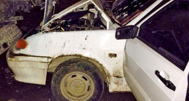 Car at the place of the incident. Photo http://nac.gov.ru/ Car at the place of the incident. Photo http://nac.gov.ru/