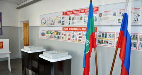 A voting precinct in Karachay-Cherkessia. Photo http://www.parlament09.ru/ A voting precinct in Karachay-Cherkessia. Photo http://www.parlament09.ru/