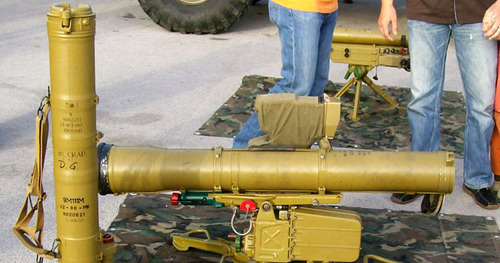 An anti-tank guided missile "Fagot". Photo: Suradnik13 https://ru.wikipedia.org An anti-tank guided missile "Fagot". Photo: Suradnik13 https://ru.wikipedia.org