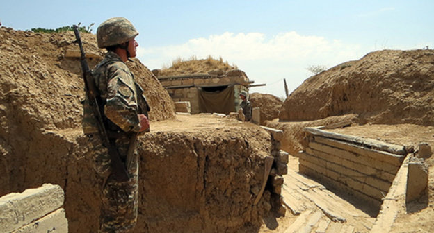 Near the frontline in Nagorno-Karabakh. August 2014. Photo by Alvard Grigoryan for the "Caucasian Knot" Near the frontline in Nagorno-Karabakh. August 2014. Photo by Alvard Grigoryan for the "Caucasian Knot"