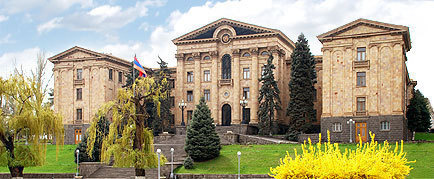 The building of the Armenian Parliament. Photo: http://parliament.am/?lang=eng The building of the Armenian Parliament. Photo: http://parliament.am/?lang=eng