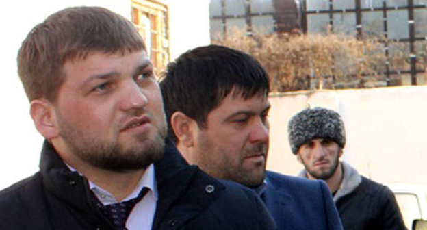 Idris Cherkhigov (to the left). Grozny, January 2013. Photo: the Ministry for Emergencies of the Chechen Republic, http://www.95.mchs.gov.ru/ Idris Cherkhigov (to the left). Grozny, January 2013. Photo: the Ministry for Emergencies of the Chechen Republic, http://www.95.mchs.gov.ru/