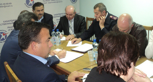 Participants of the "roundtable". Photo by Lyudmila Maratova for the "Caucasian Knot" Participants of the "roundtable". Photo by Lyudmila Maratova for the "Caucasian Knot"