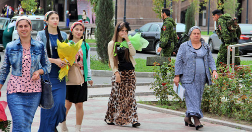 Day of Chechen Woman. September 21, 2014. Photo by Magomed Magomedov for the "Caucasian Knot" Day of Chechen Woman. September 21, 2014. Photo by Magomed Magomedov for the "Caucasian Knot"