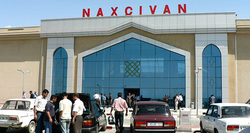 Nakhichevan airport. Photo: Ds 02006 https://ru.wikipedia.org/wiki/%D0%9D%D0%B0%D1%85%D0%B8%D1%87%D0%B5%D0%B2%D0%B0%D0%BD%D1%8C_(%D0%B0%D1%8D%D1%80%D0%BE%D0%BF%D0%BE%D1%80%D1%82)#mediaviewer/File:NAJ_front1.jpg Nakhichevan airport. Photo: Ds 02006 https://ru.wikipedia.org/wiki/%D0%9D%D0%B0%D1%85%D0%B8%D1%87%D0%B5%D0%B2%D0%B0%D0%BD%D1%8C_(%D0%B0%D1%8D%D1%80%D0%BE%D0%BF%D0%BE%D1%80%D1%82)#mediaviewer/File:NAJ_front1.jpg