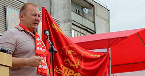 Nikolai Parshin. Photo: official website of the Communist Party of Russia. Nikolai Parshin. Photo: official website of the Communist Party of Russia.
