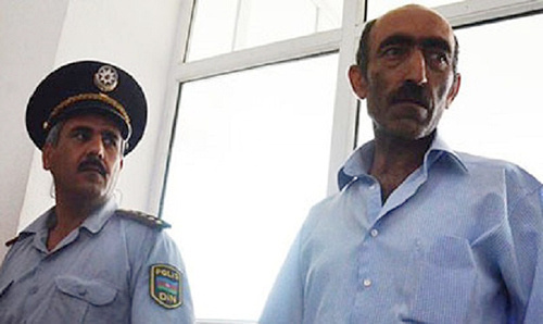 Sardar Alibeili in the courtroom. August 2013. Photo by IRFS Sardar Alibeili in the courtroom. August 2013. Photo by IRFS