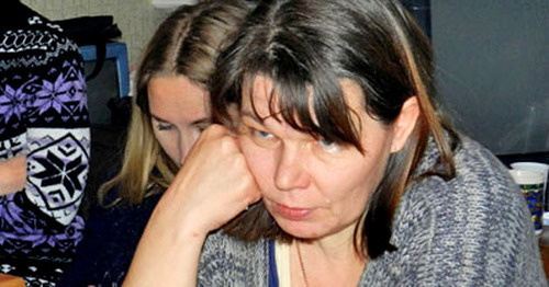 Olga Stepanova, a mother of five children, a participant of the February hunger strike. Volgograd, February 2014. Photo by Tatyana Filimonova for the "Caucasian Knot" Olga Stepanova, a mother of five children, a participant of the February hunger strike. Volgograd, February 2014. Photo by Tatyana Filimonova for the "Caucasian Knot"