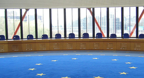 Conference hall of the European Court of Human Rights. Photo: https://ru.wikipedia.org/wiki/%D0%95%D0%B2%D1%80%D0%BE%D0%BF%D0%B5%D0%B9%D1%81%D0%BA%D0%B8%D0%B9_%D1%81%D1%83%D0%B4_%D0%BF%D0%BE_%D0%BF%D1%80%D0%B0%D0%B2%D0%B0%D0%BC_%D1%87%D0%B5%D0%BB%D0%BE%D0%B2%D0%B5%D0%BA%D0%B0#mediaviewer/File:European_Court_of_Human_Rights_Court_room.jpg Conference hall of the European Court of Human Rights. Photo: https://ru.wikipedia.org/wiki/%D0%95%D0%B2%D1%80%D0%BE%D0%BF%D0%B5%D0%B9%D1%81%D0%BA%D0%B8%D0%B9_%D1%81%D1%83%D0%B4_%D0%BF%D0%BE_%D0%BF%D1%80%D0%B0%D0%B2%D0%B0%D0%BC_%D1%87%D0%B5%D0%BB%D0%BE%D0%B2%D0%B5%D0%BA%D0%B0#mediaviewer/File:European_Court_of_Human_Rights_Court_room.jpg
