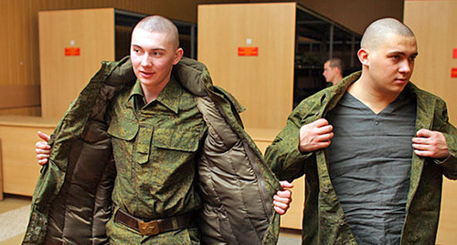 Russian servicemen. Photo: http://recrut.mil.ru/for_recruits.htm Russian servicemen. Photo: http://recrut.mil.ru/for_recruits.htm