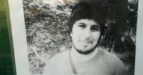Leaflet with a photo of the potential suicide bomber disseminated in the Staropromyslovsky District of Grozny. October 15, 2014. Photo by the ‘Caucasian Knot’ correspondent. Leaflet with a photo of the potential suicide bomber disseminated in the Staropromyslovsky District of Grozny. October 15, 2014. Photo by the ‘Caucasian Knot’ correspondent.
