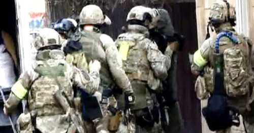 Special operation in Derbent, October 16, 2014. Photo: http://nac.gov.ru Special operation in Derbent, October 16, 2014. Photo: http://nac.gov.ru