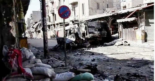 Street in Aleppo after fighting. Syria. Photo: Voice of America News: Scott Bobb reports from Aleppo, Syria https://ru.wikipedia.org Street in Aleppo after fighting. Syria. Photo: Voice of America News: Scott Bobb reports from Aleppo, Syria https://ru.wikipedia.org