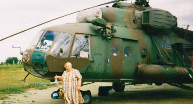 Lyudmila Bogatenkova. Photo: the Committee of Soldiers' Mothers and families "Mothers from Kuma River Area" http://mne-sluzhit.ru/ Lyudmila Bogatenkova. Photo: the Committee of Soldiers' Mothers and families "Mothers from Kuma River Area" http://mne-sluzhit.ru/