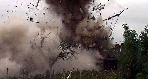Extermination of the explosive materials and improvised explosive devices by the blast technicians of the Federal Security Service of Russia during CTO. Photo http://nac.gov.ru/nakmessage/2014/10/07/v-dagestane-predotvrashchen-terakt-kotoryi-gotovili-bandity.html Extermination of the explosive materials and improvised explosive devices by the blast technicians of the Federal Security Service of Russia during CTO. Photo http://nac.gov.ru/nakmessage/2014/10/07/v-dagestane-predotvrashchen-terakt-kotoryi-gotovili-bandity.html