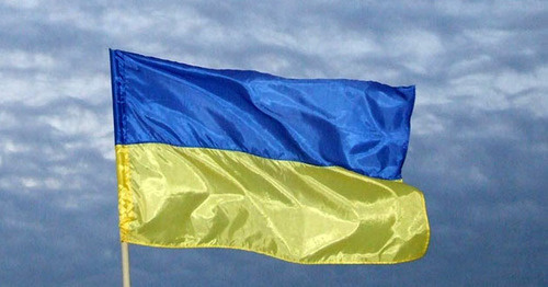 Flag of Ukraine. Photo by Edita Badasyan for the "Caucasian Knot" Flag of Ukraine. Photo by Edita Badasyan for the "Caucasian Knot"