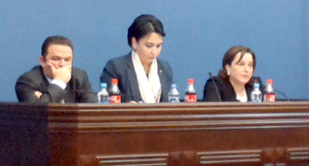 Meeting of the Committee on Human Rights and Civil Integration of the Parliament of Georgia, October 22, 2014. Photo by Inna Kukudzhanova for the ‘Caucasian Knot’. Meeting of the Committee on Human Rights and Civil Integration of the Parliament of Georgia, October 22, 2014. Photo by Inna Kukudzhanova for the ‘Caucasian Knot’.
