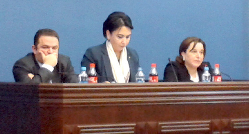 Meeting of the Committee on Human Rights and Civil Integration of the Parliament of Georgia, October 22, 2014. Photo by Inna Kukudzhanova for the ‘Caucasian Knot’. Meeting of the Committee on Human Rights and Civil Integration of the Parliament of Georgia, October 22, 2014. Photo by Inna Kukudzhanova for the ‘Caucasian Knot’.