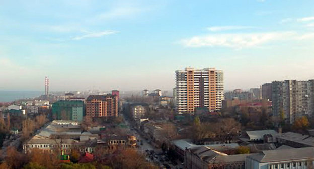 View of Makhachkala from the top of the National Library of the Republic of Dagestan. Photo: Saaduev Zidan, http://photogoroda.com/photo-goroda-Maxachkala-photo-city-3658.html#.VFsVBMldBmd View of Makhachkala from the top of the National Library of the Republic of Dagestan. Photo: Saaduev Zidan, http://photogoroda.com/photo-goroda-Maxachkala-photo-city-3658.html#.VFsVBMldBmd