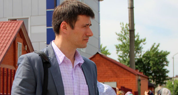 Advocate Pyotr Zaikin. Photo by Magomed Magomedov for the ‘Caucasian Knot’. Advocate Pyotr Zaikin. Photo by Magomed Magomedov for the ‘Caucasian Knot’.