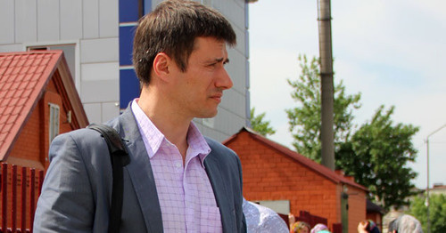 Advocate Pyotr Zaikin. Photo by Magomed Magomedov for the ‘Caucasian Knot’. Advocate Pyotr Zaikin. Photo by Magomed Magomedov for the ‘Caucasian Knot’.